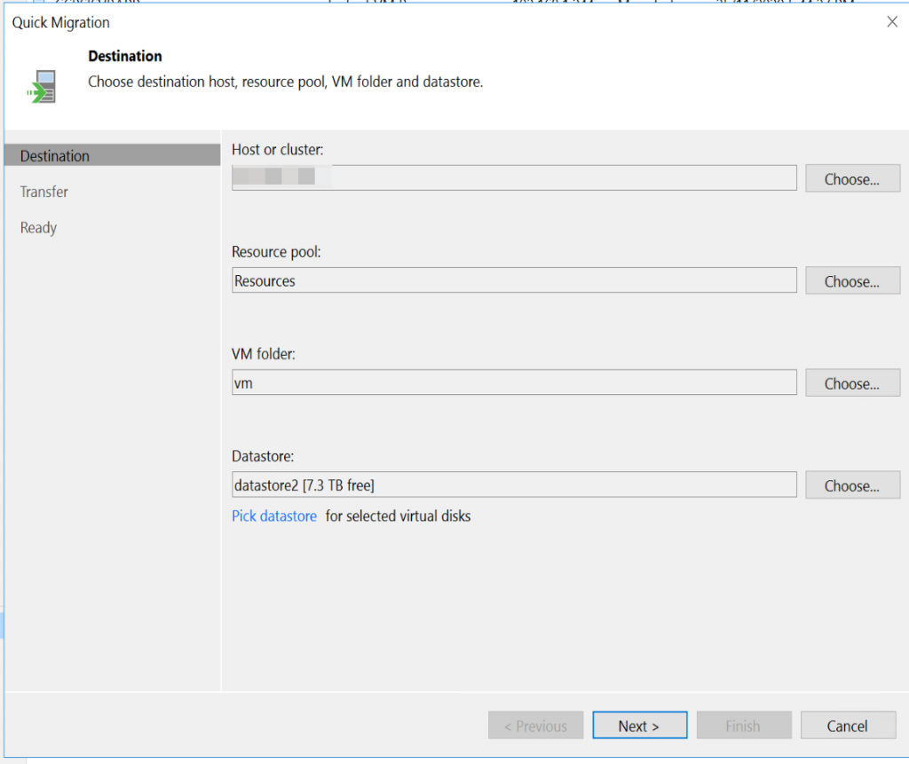 vm datastore usage on disk alarm